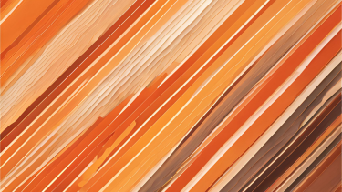 Orange Shades Painted line arts of shades of orange