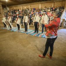 2019 Aboriginal Role Model Honouring at the longhouse
